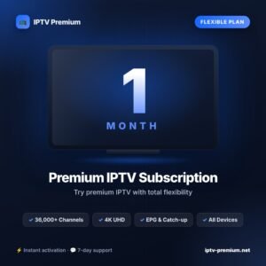 iptv premium for 1 month